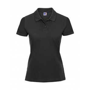 Russell Ladies' Classic Cotton Polo - Black - 2XL