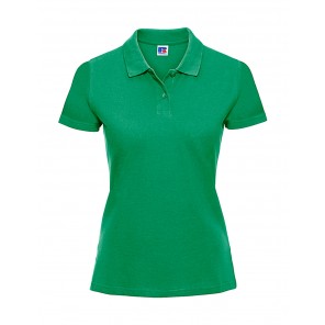 Russell Ladies' Classic Cotton Polo - Apple - XS