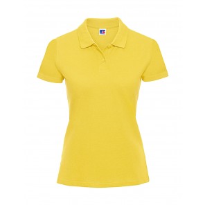 Russell Ladies' Classic Cotton Polo - Yellow - XS