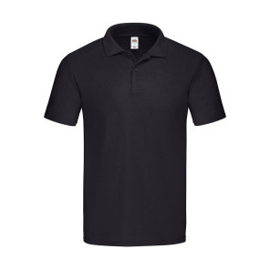 Fruit of the Loom Original Polo - Black - 3XL