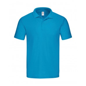 Fruit of the Loom Original Polo - Azure Blue - S
