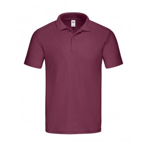 Fruit of the Loom Original Polo - Burgundy - S