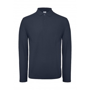 B&C ID.001 LSL Polo - Navy - 4XL