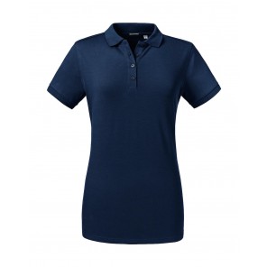 Russell Ladies' Tailored Stretch Polo - French Navy - M