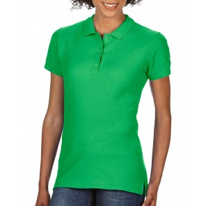 Gildan Premium Cotton Ladies' Double Piqué Polo - Irish Green - M