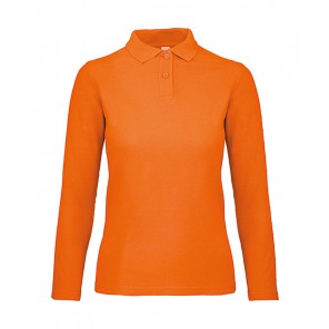 B&C ID.001 LSL /women Polo - Orange - XL