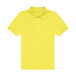 B&C MY POLO 180 /kids - Solar Yellow - 7/8(122/128)