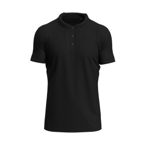 Stedman Stretch Polo for men - Black - 3XL