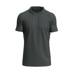 Stedman Stretch Polo for men - Grey - 3XL