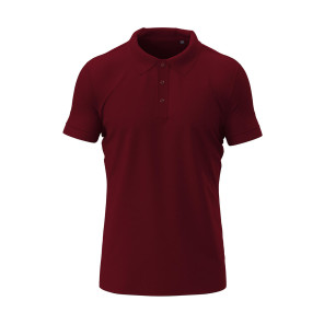 Stedman Stretch Polo for men - Red - M