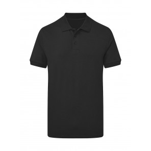 SG Signature Signature Tagless Polo Stretch Men - Dark Black - 5XL