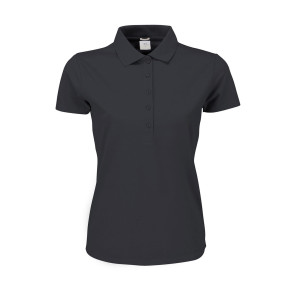 Tee Jays Ladies' Luxury Stretch Polo - Dark Grey - XL