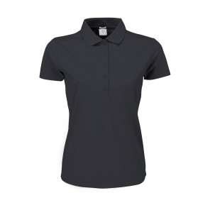 Tee Jays Ladies' Luxury Stretch Polo - Dark Grey - XL