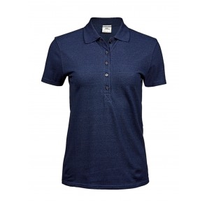 Tee Jays Ladies' Luxury Stretch Polo - Denim - 3XL