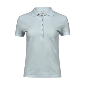 Tee Jays Ladies' Luxury Stretch Polo - Blue - M