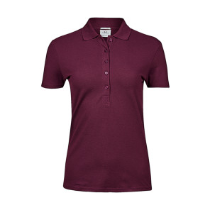 Tee Jays Ladies' Luxury Stretch Polo - Red - XL