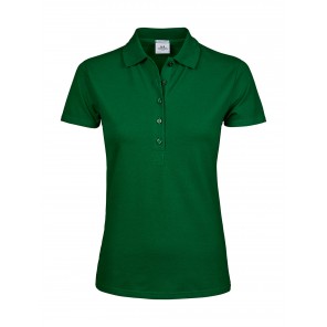 Tee Jays Ladies' Luxury Stretch Polo - Forest Green - XL