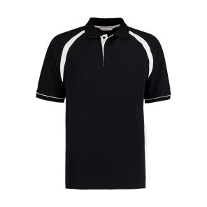 Kustom Kit Classic Fit Oak Hill Polo - Black - L