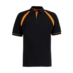 Kustom Kit Classic Fit Oak Hill Polo - Black - M