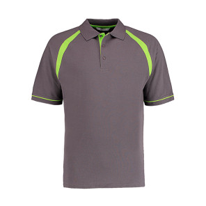 Kustom Kit Classic Fit Oak Hill Polo - Dark Grey - M