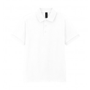 Gildan DryBlend Adult Jersey Polo - White - 2XL