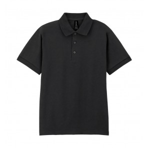 Gildan DryBlend Adult Jersey Polo - Black - 2XL
