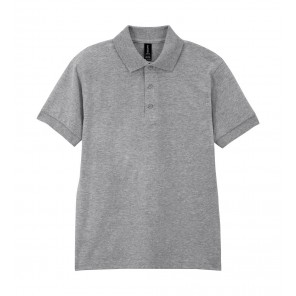 Gildan DryBlend Adult Jersey Polo - Sport Grey - L