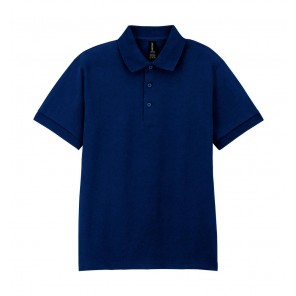 Gildan DryBlend Adult Jersey Polo - Navy - 2XL