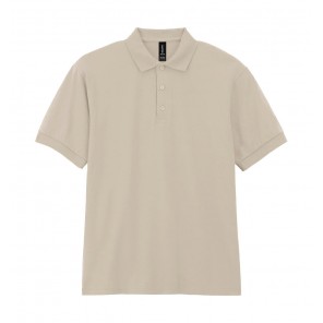 Gildan DryBlend Adult Jersey Polo - Sand - M