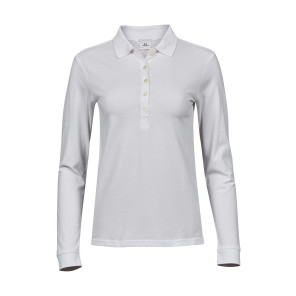 Tee Jays Ladies' Luxury LS Stretch Polo