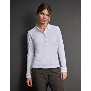 Tee Jays Damen Luxus Langarm Stretch Polo