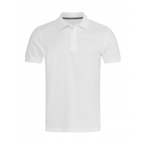 Stedman Lux Polo Men - White - S
