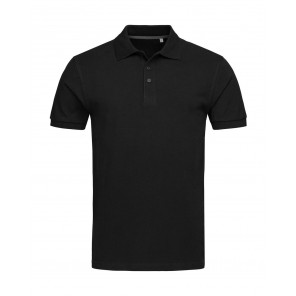 Stedman Lux Polo Men - Black Opal - S