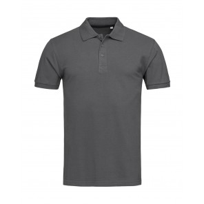 Stedman Lux Polo Men - Slate Grey - S