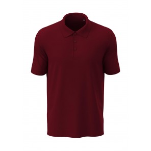 Stedman Lux Polo Men - Bordeaux - 3XL