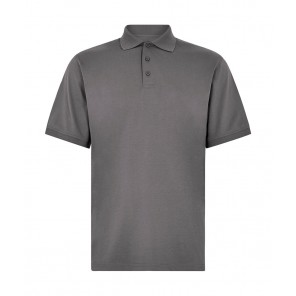 Kustom Kit Regular Fit Superwash® 60º Jersey Polo - Charcoal Solid - L