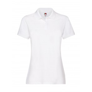 Fruit of the Loom Ladies' Premium Polo - White - 2XL(18)