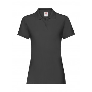 Fruit of the Loom Ladies' Premium Polo - Black - 2XL(18)