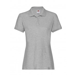 Fruit of the Loom Ladies' Premium Polo - Athletic Heather - L(14)
