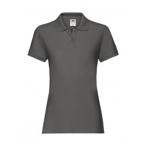 Fruit of the Loom Ladies' Premium Polo - Light Graphite - L(14)