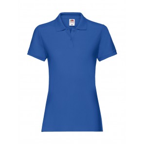 Fruit of the Loom Ladies' Premium Polo - Royal Blue - 2XL(18)
