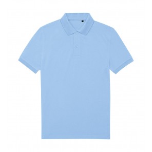 B&C My Eco Polo 65/35 - Lotus Blue - L