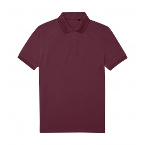 B&C My Eco Polo 65/35 - Burgundy - L