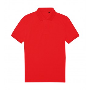 B&C My Eco Polo 65/35 - Pop Tomato - L