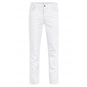 Greiff Gastromoda Herren Kochhose „FIVE-POCKET“- Weiß-48