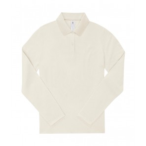 B&C My Polo 180 LSL /Women - Off White - XS