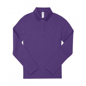 B&C My Polo 180 LSL /Women - Meta Lilac - XS