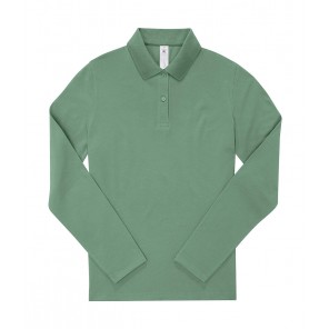 B&C My Polo 210 LSL /Women - Amalfi Green - XS