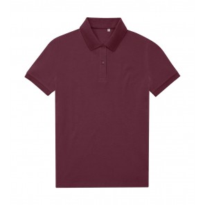 B&C My Eco Polo 65/35 /Women - Burgundy - XS