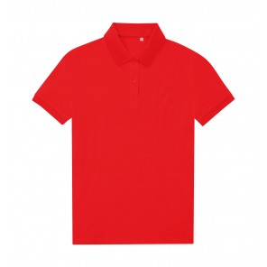 B&C My Eco Polo 65/35 /Women - Pop Tomato - XS